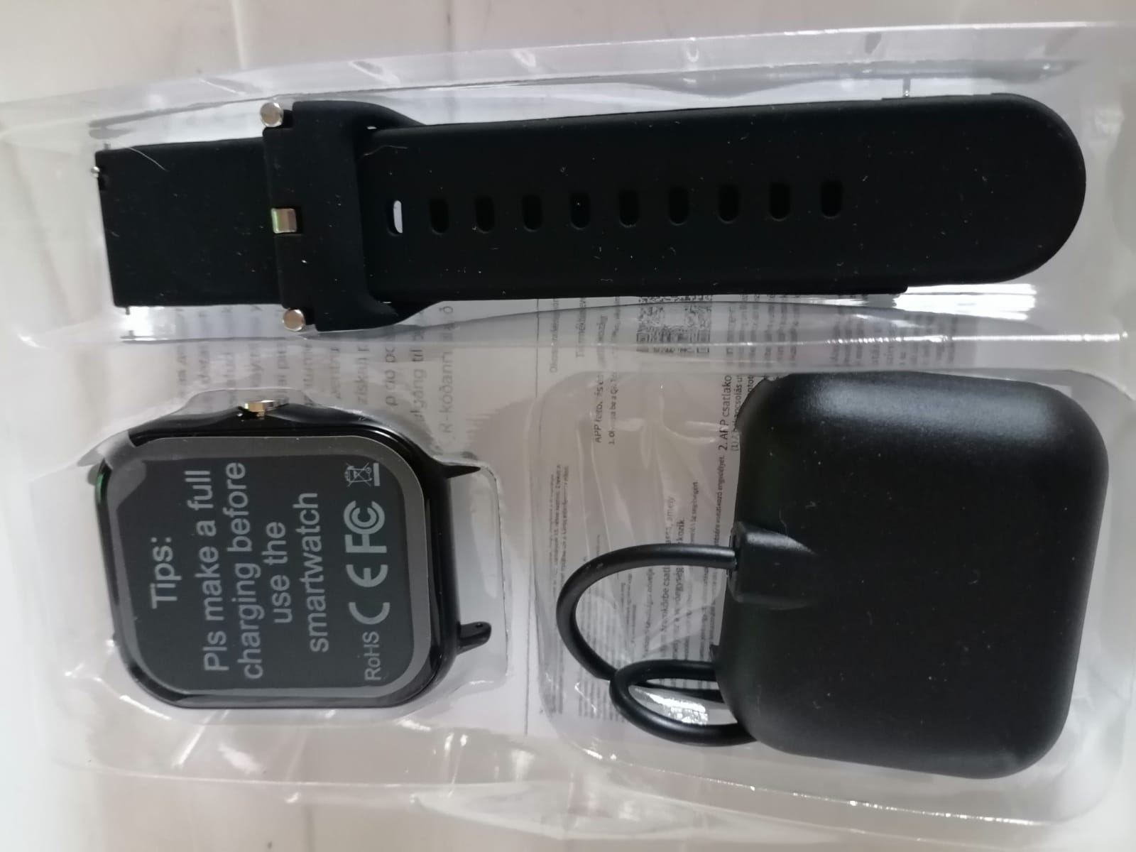 Smart Watch Negro Vista 2